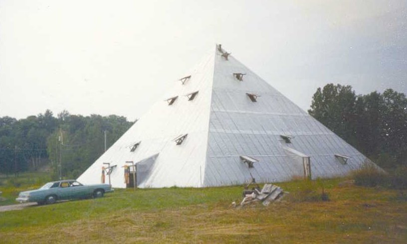 Pyramid Greenhouse Using Our Plastic Poly