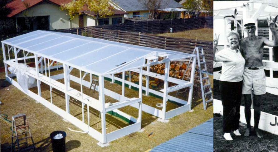 Roll-Up Greenhouse Using Our Plastic Poly